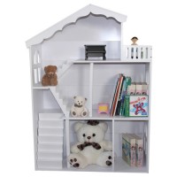Biblioteca Casuta Etajera cu Balcon Ferestre Scari si Mansarada DollHouse Bookcase MDF Liberty House Biblioteca Casuta Etajera cu Balcon Ferestre Scari si Mansarada DollHouse Bookcase MDF Liberty House